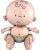Baby Cute ülő fólia lufi 38 cm