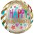 Happy New Year Gold gömb fólia lufi 40 cm