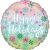 Happy Holiday Snowflakes fólia lufi 43 cm