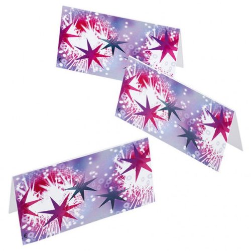 Happy New Year Star ültetőkártya  6 db-os