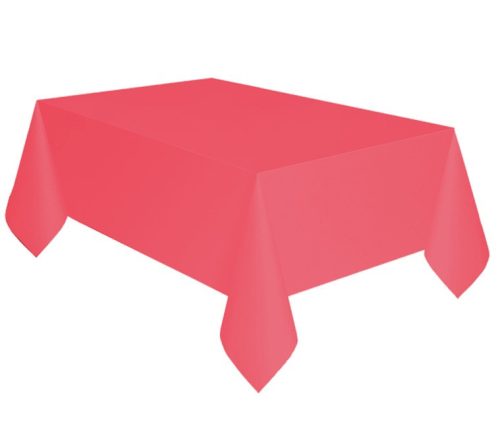 Piros Apple Red papír asztalterítő 137x274 cm