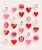 Happy Valentine's Day Heart függő dekoráció 5 db-os szett