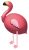 Flamingó Tropic sétáló fólia lufi 83 cm