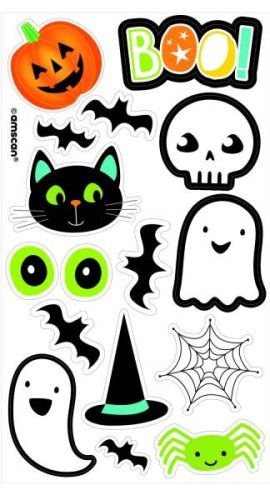 Halloween Neon Boo tetkó
