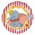Disney Dumbo Striped fólia lufi 43 cm