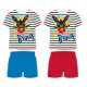Bing Striped gyerek rövid pizsama 2 - 6 év / 92 - 116 cm