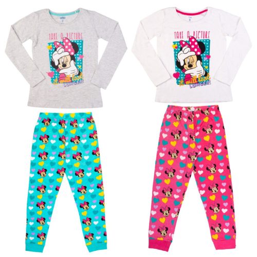 Disney Minnie Picture gyerek hosszú pizsama 4 - 9 év / 104 - 134 cm