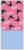 Bing Pink gyerek sál, snood