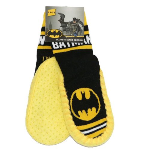 Batman Symbol bőrtalpú zokni 23-28