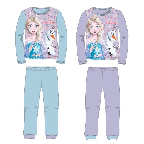 Disney Jégvarázs Elsa and Olaf gyerek hosszú pizsama 3 - 8 év / 98 - 128 cm