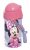 Disney Minnie Smiles műanyag szívószálas kulacs akasztóval 500 ml