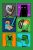 Minecraft Fight Badges szuper puha polár takaró 100*150cm