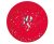 Karácsonyi Red Joy papírtányér 6 db-os 18 cm
