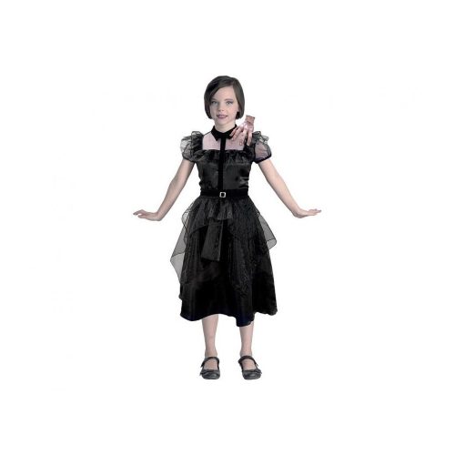 Iskoláslány Gothic Prom jelmez 120/130 cm