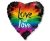 Szerelem Love is Love fólia lufi 46 cm