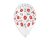 Csók Red léggömb, lufi 5 db-os 13 inch (33cm)