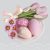 Húsvét Pink Tulips and Primroses szalvéta 20 db-os 33x33 cm