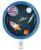 Űr Rocket Space papírtányér 8 db-os 20 cm FSC