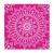 Mandala Fuchsia White szalvéta 20 db-os, 33x33 cm FSC