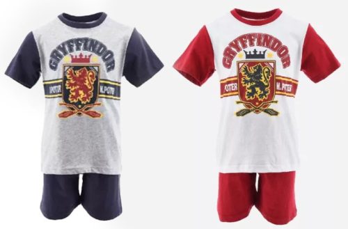 Harry Potter Gryffindor gyerek rövid pizsama 6 - 12 év / 116 - 152 cm