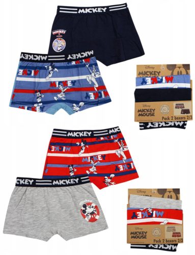 Disney Mickey Motion gyerek boxeralsó 2 darab/csomag 2 - 8 év / 92 - 128 cm