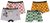 Harry Potter Houses gyerek boxeralsó 2 darab/csomag 6 - 12 év / 116 - 152 cm