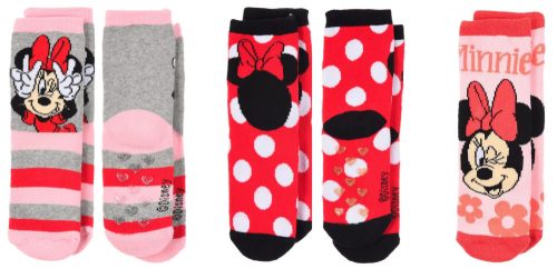 Disney Minnie Dotty Delight gyerek vastag csúszásgátlós zokni 23-34