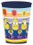 Minyonok Striped műanyag pohár 260 ml