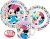 Disney Minnie Feel Good étkészlet, micro műanyag szett bögrével 350 ml