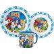 Sonic a sündisznó Adventure étkészlet, micro műanyag szett bögrével 265 ml