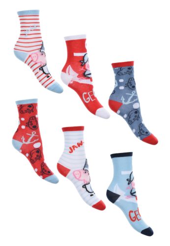 Peppa malac Pirate gyerek zokni 23-34