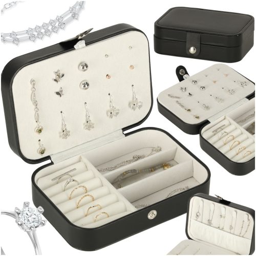 Ékszeres doboz szervező fekete