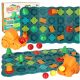 Puzzle társasjáték labirintus akadálypálya 56 el.
