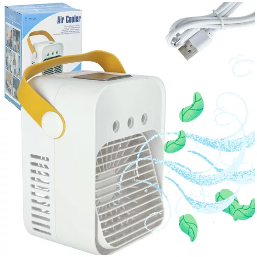 Légkondicionáló ventilátor párásító ezüst