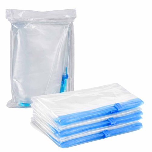 Vákuumcsomagoló zsákok ruhákhoz 9 db 3 méret 35x50cm, 40x50cm, 50x70cm, 40x50cm, 50x70cm