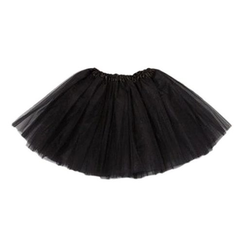 Tulle tütü szoknya jelmez fekete