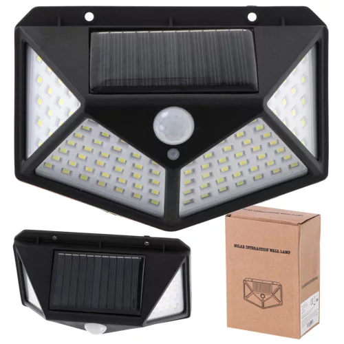 Napnyugta-érzékelős lámpa 100 LED-del