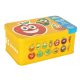 Gyümölcs/zöldség konzervdoboz puzzle 25 puzzle