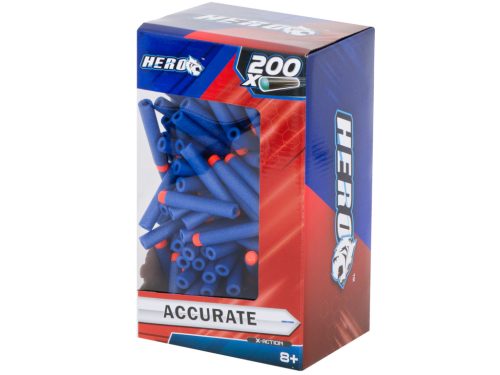 A NERF 7,2 cm-es kilövővel kompatibilis nyilak BOX 200db.