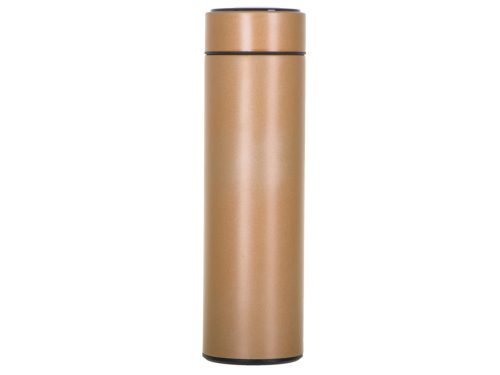 Thermos bögre smart LED 500ml arany