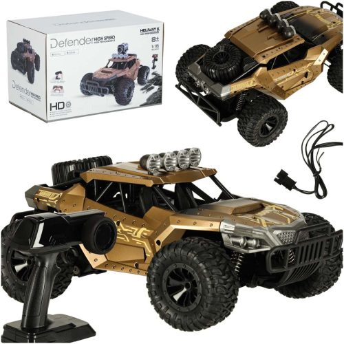 RC off-road drift autó 20 km/h barna