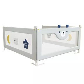   Többfunkciós biztonsági leesésgátló (160cm), ágykorlát franciaágyhoz