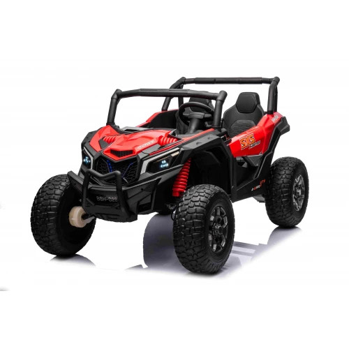 UTV X3 Off-Road elektormos terepjáró, 2 személyes, 800W, 12V/9Ah - Piros