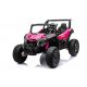 UTV X3 Off-Road elektormos terepjáró, 2 személyes, 800W, 12V/9Ah - Rózsaszín