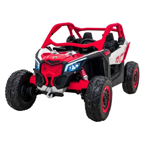 Buggy Maverick Turbo elektromos terepjáró , 2 személyes, 800W, 24V/14Ah – Piros