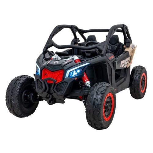 Buggy Maverick Turbo elektromos terepjáró , 2 személyes, 800W, 24V/14Ah – Fekete