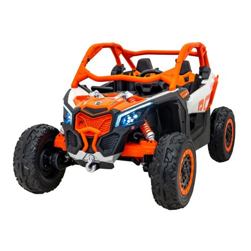 Buggy Maverick Turbo elektromos terepjáró , 2 személyes, 800W, 24V/14Ah – Narancssárga