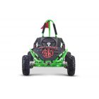 Fast Dragon elektromos gokart, 30km/h + 1000 W, 48V/12Ah - Zöld