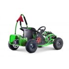 Fast Dragon elektromos gokart, 30km/h + 1000 W, 48V/12Ah - Zöld
