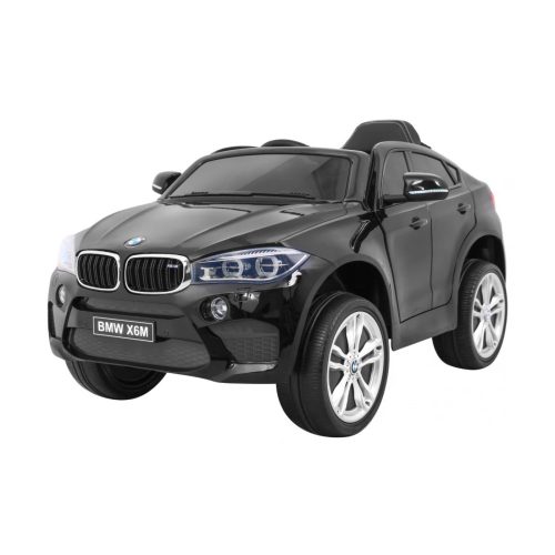 BMW X6M elektromos kisautó, 90W, 12V/14Ah – Fekete